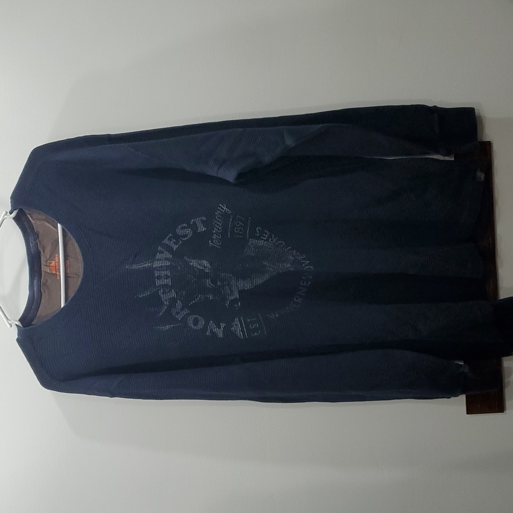 3XLT waffle knit shirt